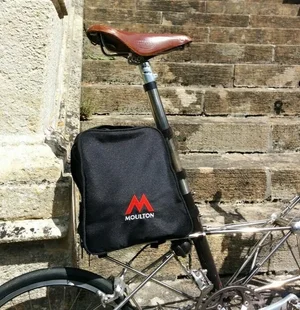 Moulton Rear Day Bag - Padded Cordura — The Traditional Cycle Shop